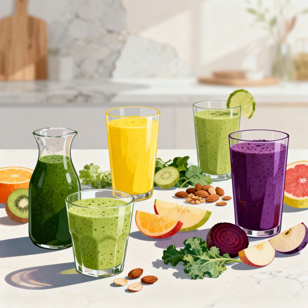 Finom és tápláló smoothie receptek